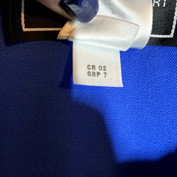 Vintage St. John Sport by Marie Gray Jacket Cotton Button Up Y2K Sapphire Small - Picture 3 of 4